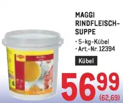 Metro Maggi rindfleisch- suppe Angebot
