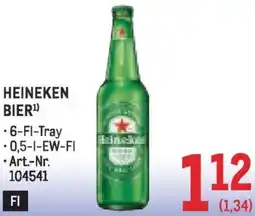 Metro Heineken bier Angebot