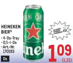 Metro Heineken bier Angebot