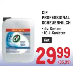 Metro Cif professional scheuermilch Angebot