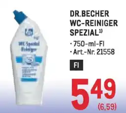 Metro Dr.becher wc-reiniger spezial Angebot
