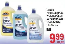 Metro Lenor professional weichspüler superkonzen- trat Angebot
