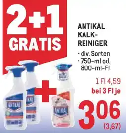 Metro Antikal kalk- reiniger Angebot