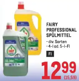 Metro Fairy professional spülmittel Angebot