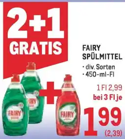 Metro Fairy spülmittel Angebot