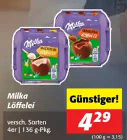 Nah&Frisch Milka Löffelei Angebot