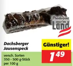 Nah&Frisch Dachsberger Jausenspeck Angebot