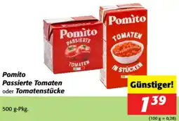 Nah&Frisch Pomito Passierte Tomaten oder Tomatenstücke Angebot