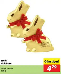 Nah&Frisch Lindt Goldhase Angebot