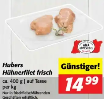 Nah&Frisch Hubers Hühnerfilet frisch Angebot