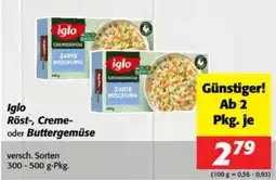 Nah&Frisch Iglo Röst-, Creme- oder Buttergemüse Angebot