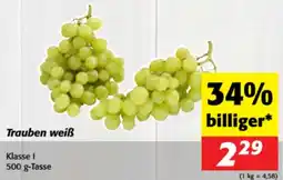 Nah&Frisch Trauben weiß Angebot