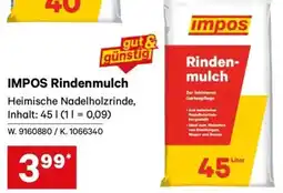 Lagerhaus IMPOS Rindenmulch Angebot