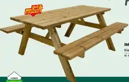 Lagerhaus IMPOS Picknicktisch Angebot