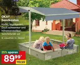 Lagerhaus OKAY Sandkasten Angebot