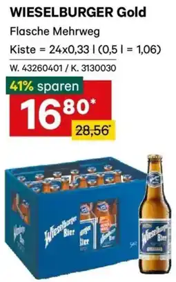 Lagerhaus WIESELBURGER Gold Angebot