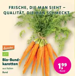 Denn's Biomarkt Bio-Bund- karotten Angebot