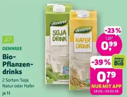 Denn's Biomarkt Bio- Pflanzen- drinks Angebot