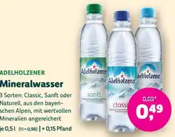 Denn's Biomarkt ADELHOLZENER Mineralwasser Angebot