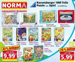 Norma Ravensburger 1000 Teile Puzzle Angebot