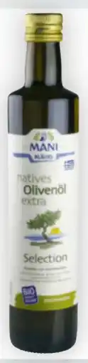 Billa Mani Bläuel Bio Natives Olivenöl Extra Selection Angebot