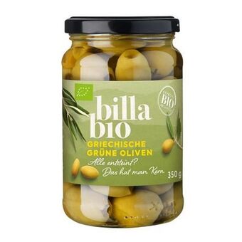 Billa Bio Grüne Oliven Angebot