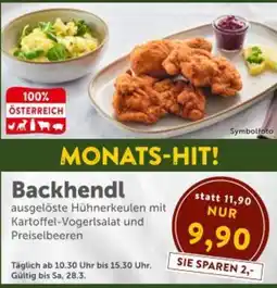 Interspar Backhendl Angebot
