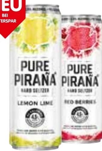 Interspar Pure Piraña Hard Seltzer Angebot