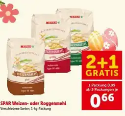 Interspar Spar weizen oder roggenmehl Angebot