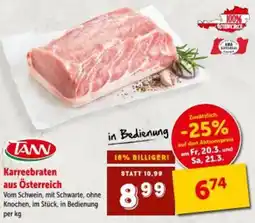 Interspar Karreebraten aus österreich Angebot
