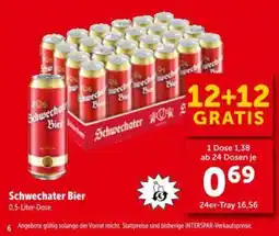 Interspar Schwechater bier Angebot