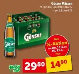 Interspar Gösser märzen Angebot