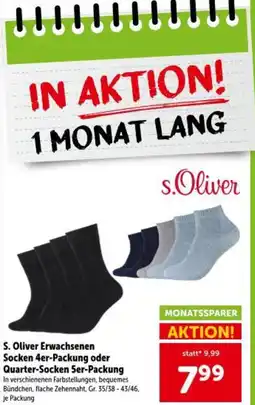 Interspar S.oliver erwachsenen socken Angebot