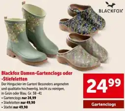 Interspar Blackfox damen gartenclogs oder stiefeletten Angebot