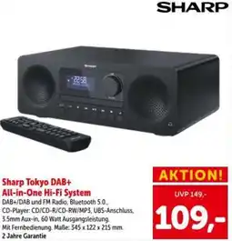 Interspar Sharp tokyo dab+ all-in-one hi-fi system Angebot