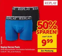Interspar Replay herren pants Angebot