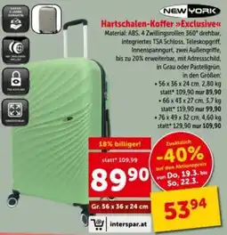 Interspar Hartschalen Koffer Angebot