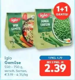 T&G Iglo Gemüse Angebot