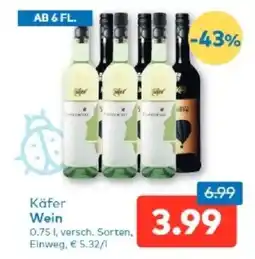 T&G Käfer wein Angebot