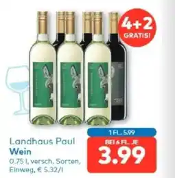 T&G Landhaus paul wein Angebot