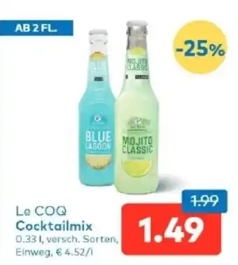T&G Le coq cocktailmix Angebot