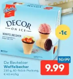 T&G De beukelaer waffelbecher Angebot
