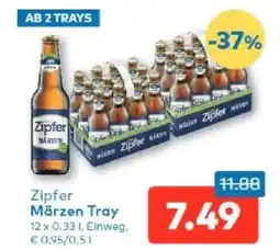 T&G Zipfer märzen tray Angebot