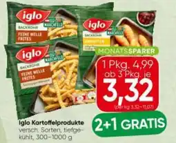 Spar Iglo Kartoffelprodukte Angebot