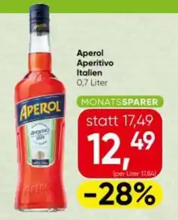 Spar Aperol aperitivo italien Angebot