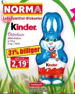 Norma Osterhase milch kakao Angebot