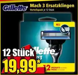 Norma Gillette mach 3 ersatzklingen Angebot