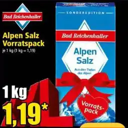 Norma Alpen salz vorratspack Angebot