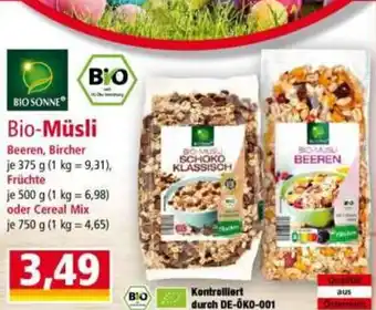 Norma Bio müsli Angebot