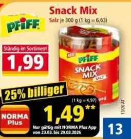 Norma Snack mix Angebot